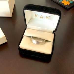 Kay Jewelers Satin Wedding Band